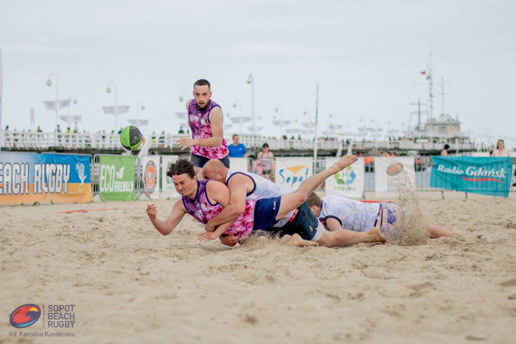 Sopot Beach Rugby 2023 - tłumy kibiców i wielkie sportowe emocje [FOTO]