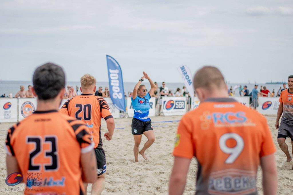 Sopot Beach Rugby 2023 - tłumy kibiców i wielkie sportowe emocje [FOTO]