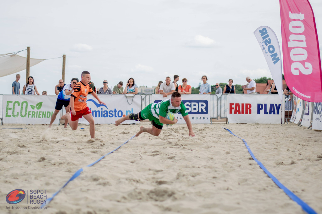 Sopot Beach Rugby 2023 - tłumy kibiców i wielkie sportowe emocje [FOTO]