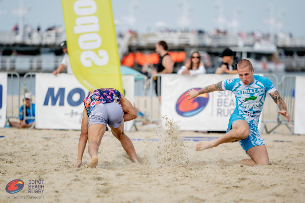 Sopot Beach Rugby 2023 - tłumy kibiców i wielkie sportowe emocje [FOTO]