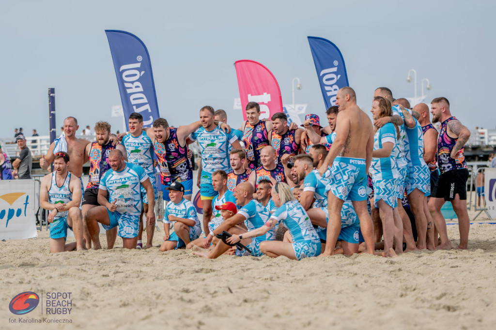 Sopot Beach Rugby 2023 - tłumy kibiców i wielkie sportowe emocje [FOTO]