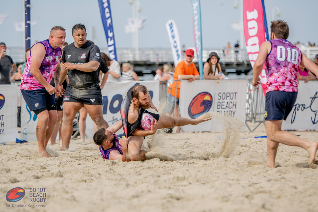 Sopot Beach Rugby 2023 - tłumy kibiców i wielkie sportowe emocje [FOTO]