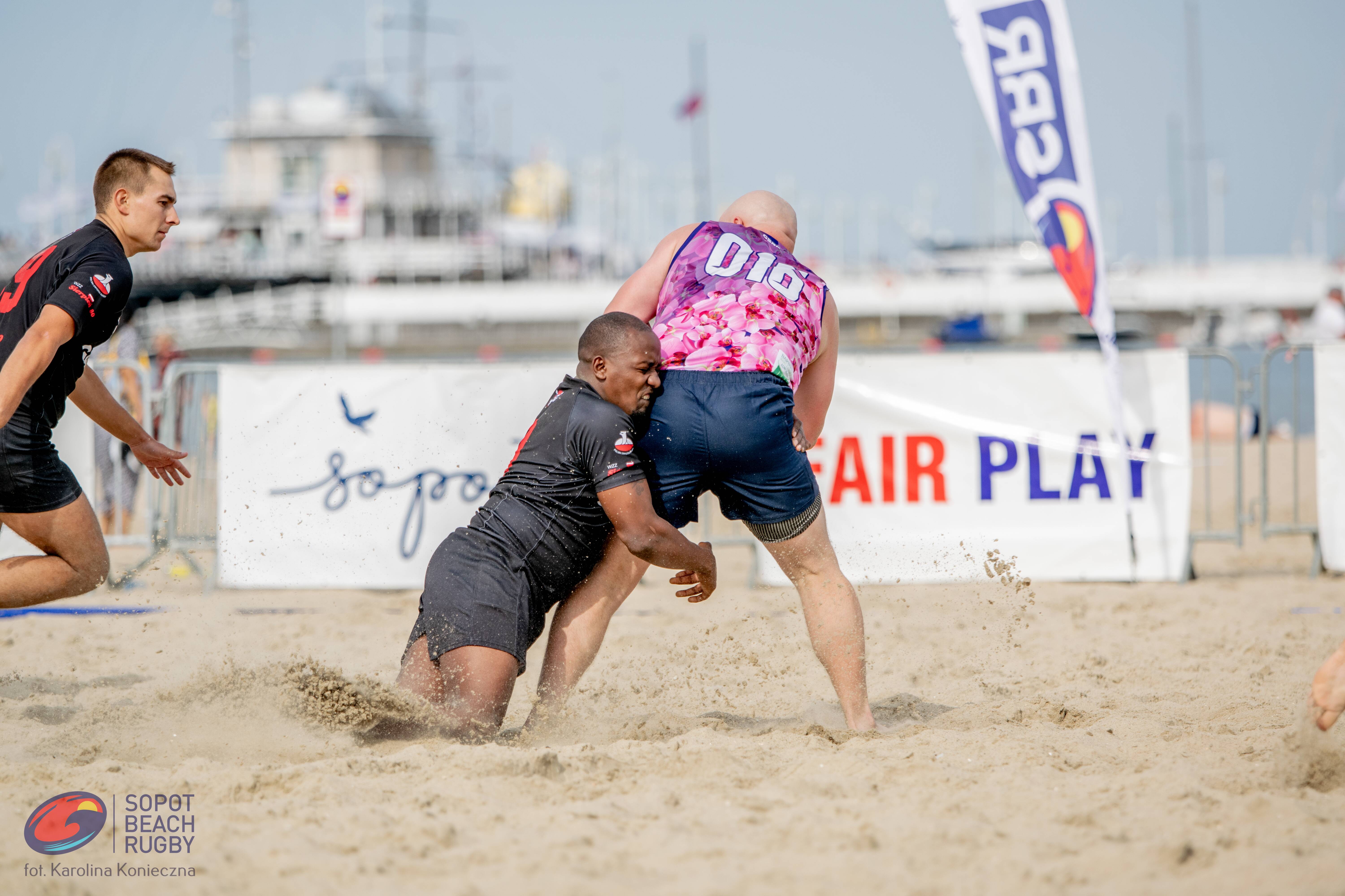 Sopot Beach Rugby 2023 - tłumy kibiców i wielkie sportowe emocje [FOTO]