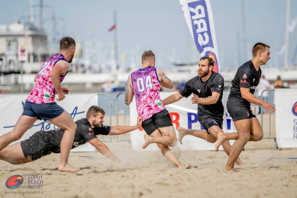 Sopot Beach Rugby 2023 - tłumy kibiców i wielkie sportowe emocje [FOTO]