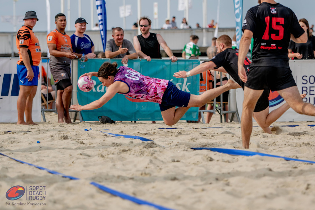 Sopot Beach Rugby 2023 - tłumy kibiców i wielkie sportowe emocje [FOTO]