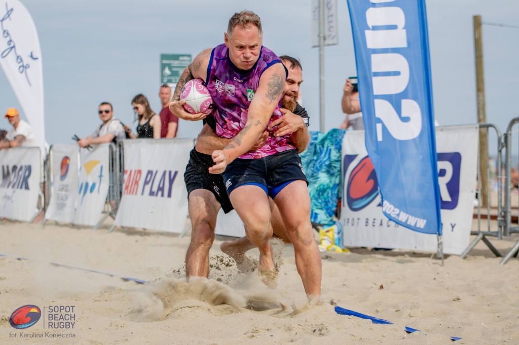 Sopot Beach Rugby 2023 - tłumy kibiców i wielkie sportowe emocje [FOTO]