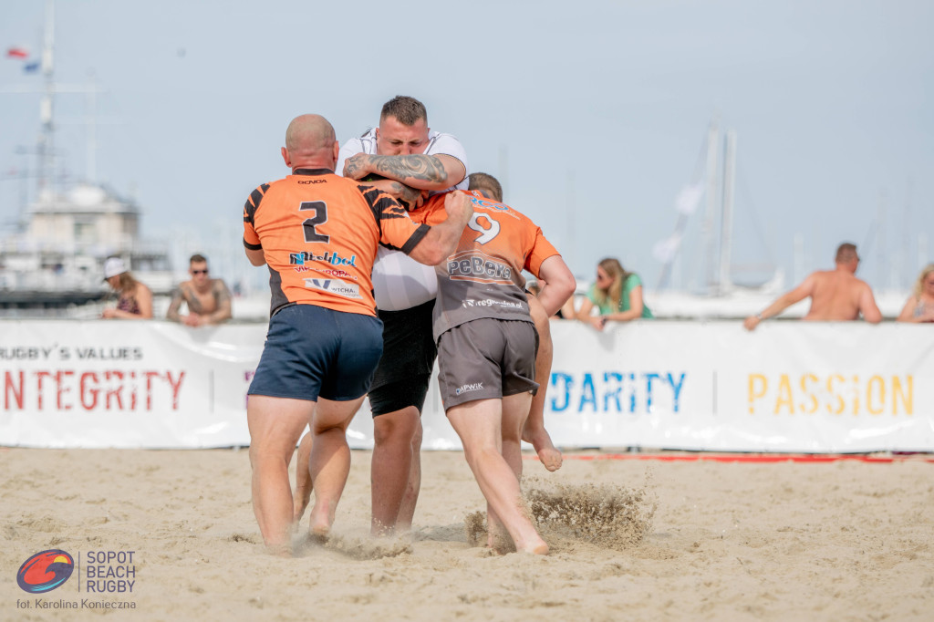 Sopot Beach Rugby 2023 - tłumy kibiców i wielkie sportowe emocje [FOTO]