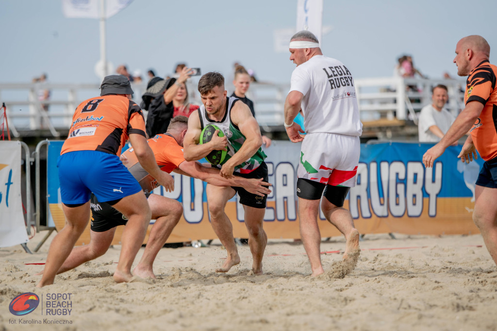 Sopot Beach Rugby 2023 - tłumy kibiców i wielkie sportowe emocje [FOTO]