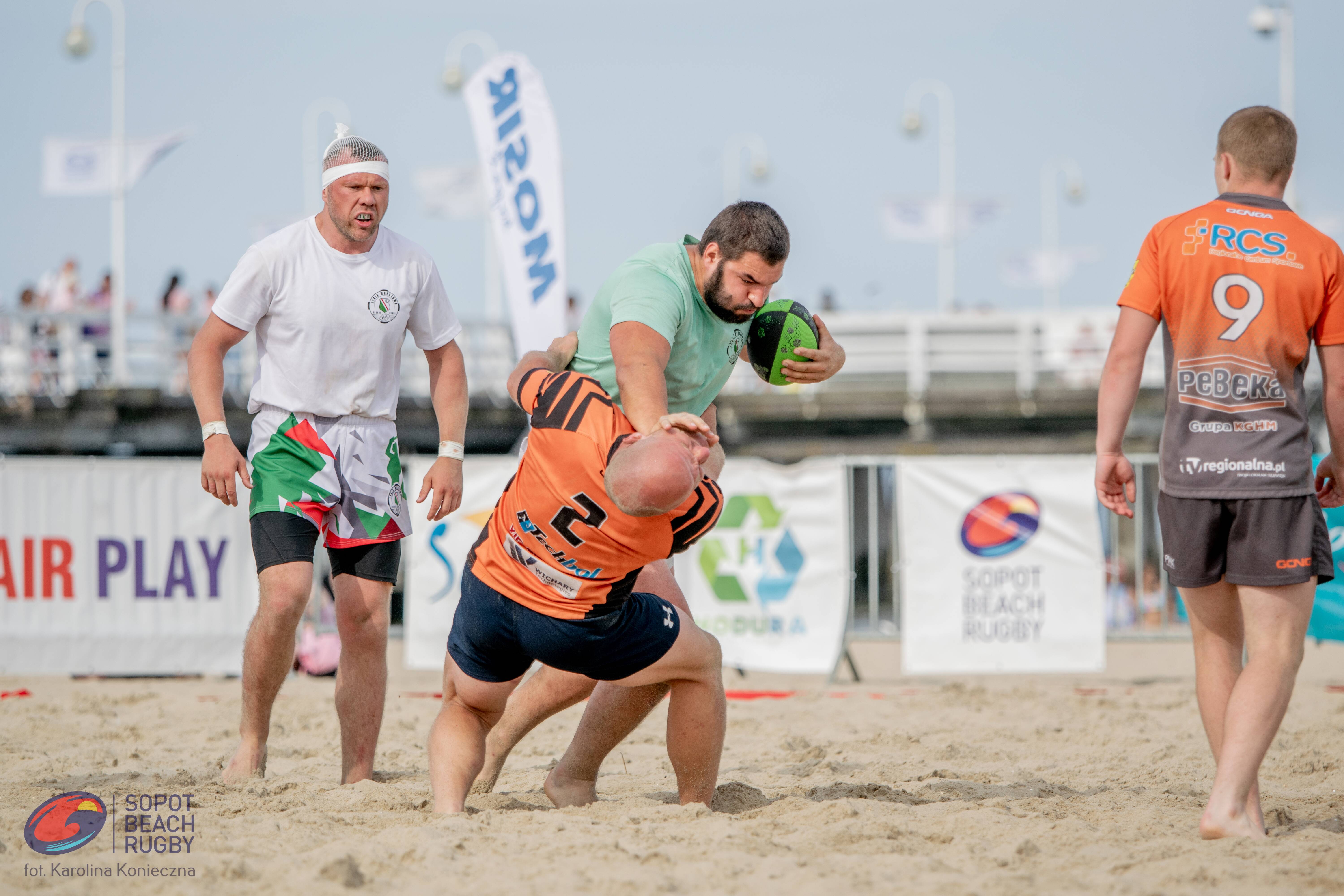 Sopot Beach Rugby 2023 - tłumy kibiców i wielkie sportowe emocje [FOTO]