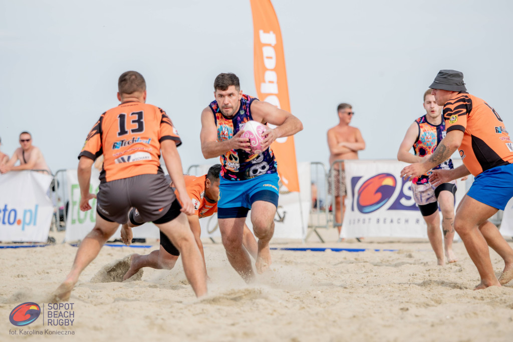 Sopot Beach Rugby 2023 - tłumy kibiców i wielkie sportowe emocje [FOTO]