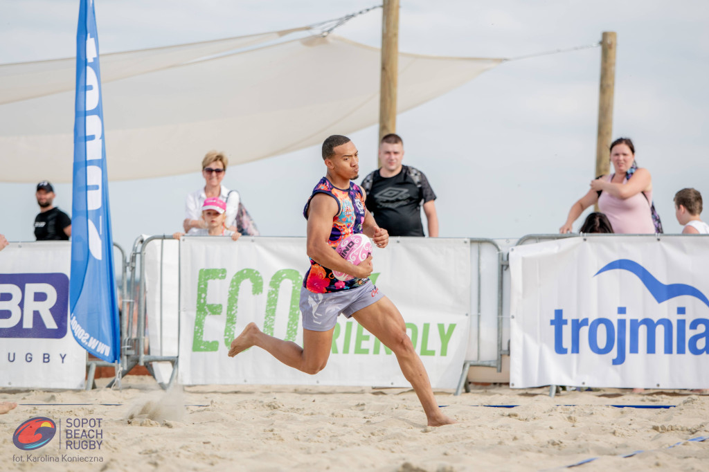 Sopot Beach Rugby 2023 - tłumy kibiców i wielkie sportowe emocje [FOTO]