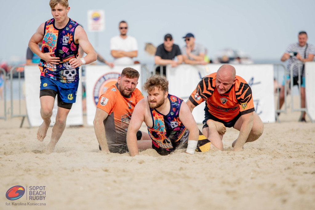 Sopot Beach Rugby 2023 - tłumy kibiców i wielkie sportowe emocje [FOTO]