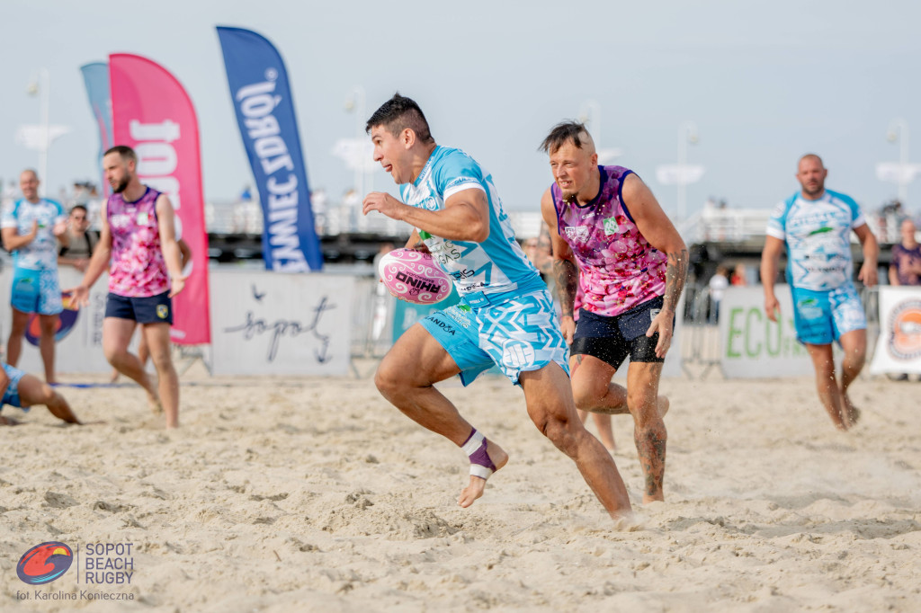 Sopot Beach Rugby 2023 - tłumy kibiców i wielkie sportowe emocje [FOTO]