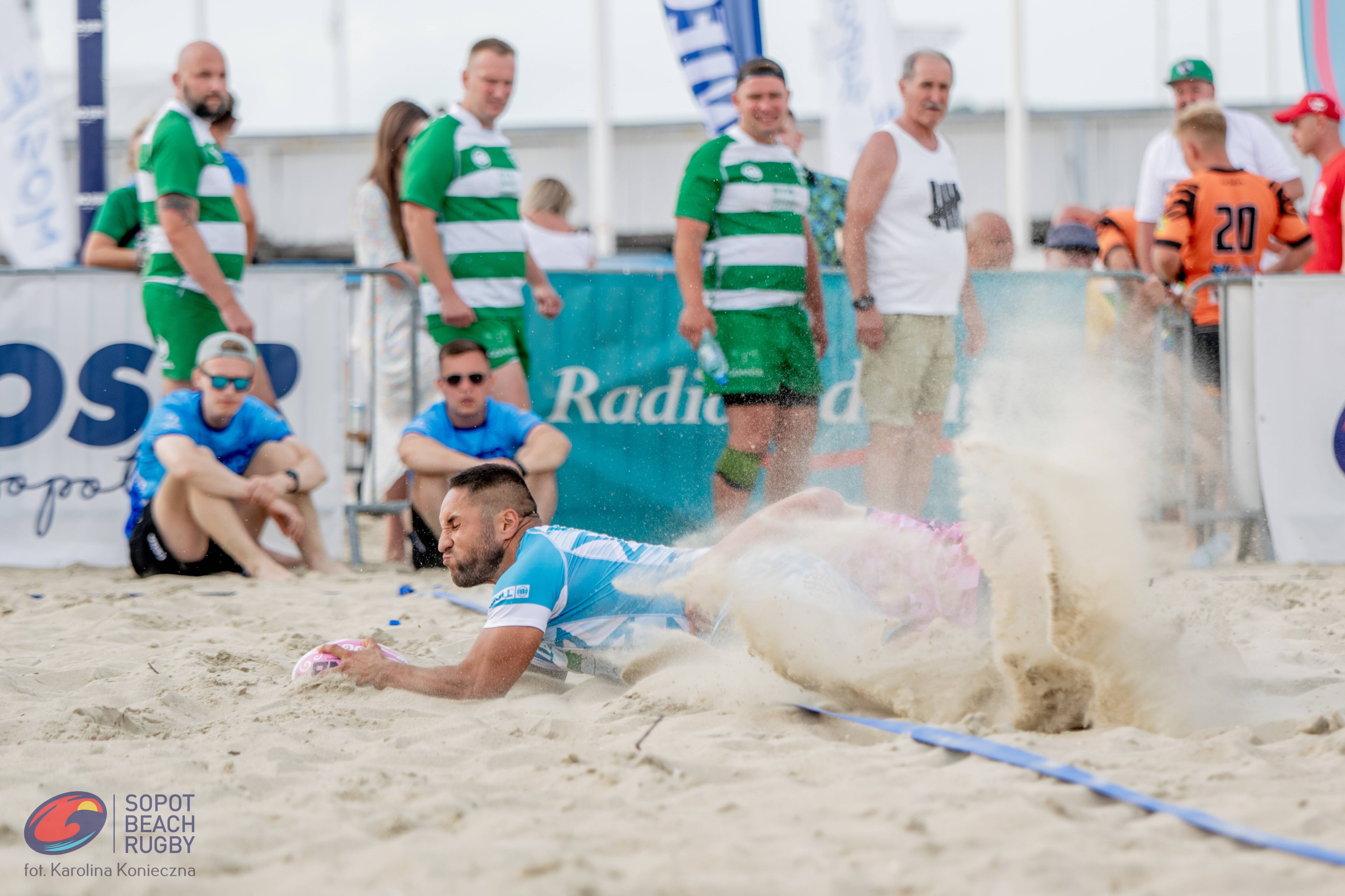 Sopot Beach Rugby 2023 - tłumy kibiców i wielkie sportowe emocje [FOTO]