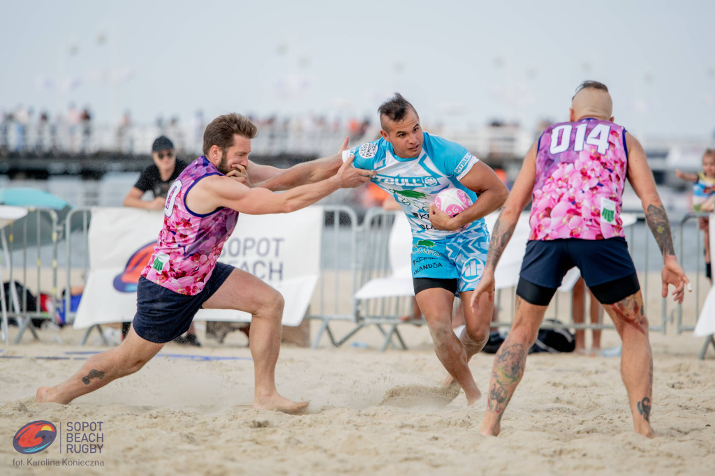 Sopot Beach Rugby 2023 - tłumy kibiców i wielkie sportowe emocje [FOTO]