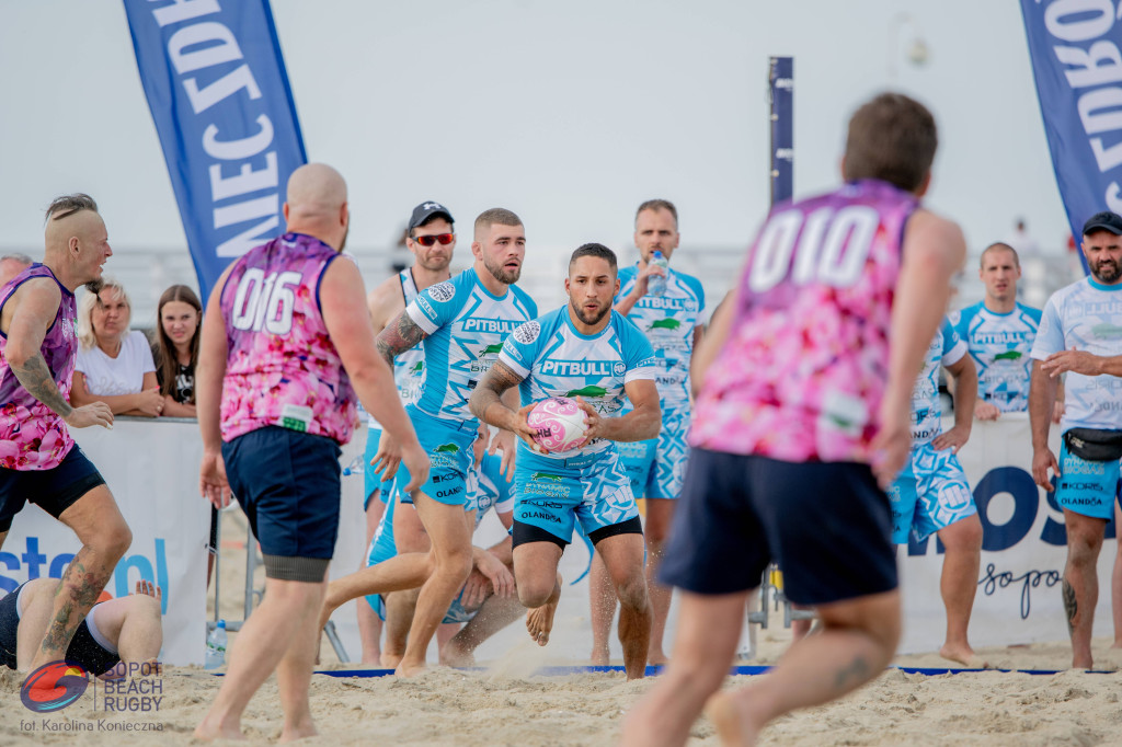 Sopot Beach Rugby 2023 - tłumy kibiców i wielkie sportowe emocje [FOTO]