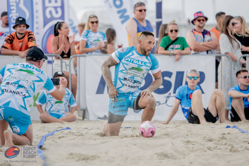 Sopot Beach Rugby 2023 - tłumy kibiców i wielkie sportowe emocje [FOTO]