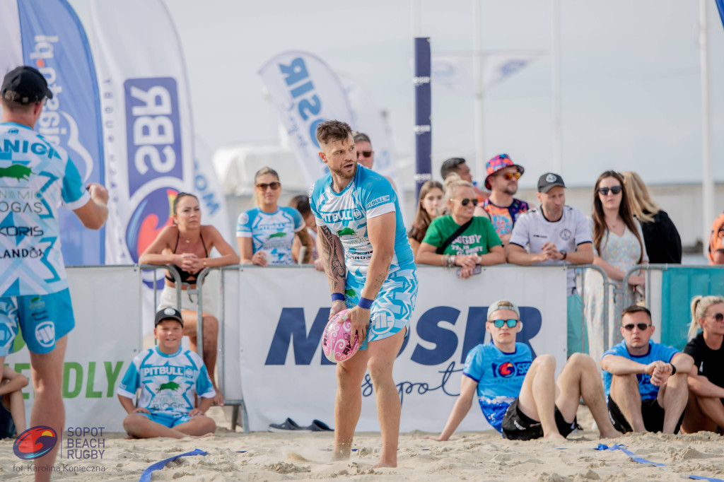 Sopot Beach Rugby 2023 - tłumy kibiców i wielkie sportowe emocje [FOTO]