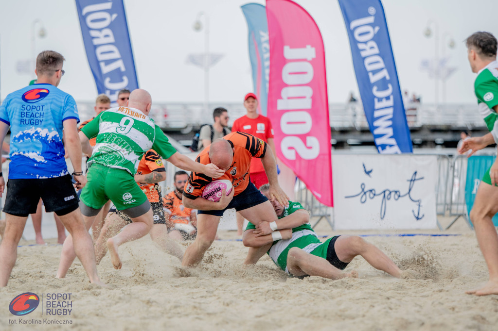 Sopot Beach Rugby 2023 - tłumy kibiców i wielkie sportowe emocje [FOTO]