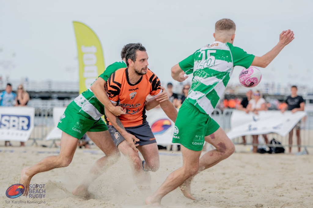 Sopot Beach Rugby 2023 - tłumy kibiców i wielkie sportowe emocje [FOTO]