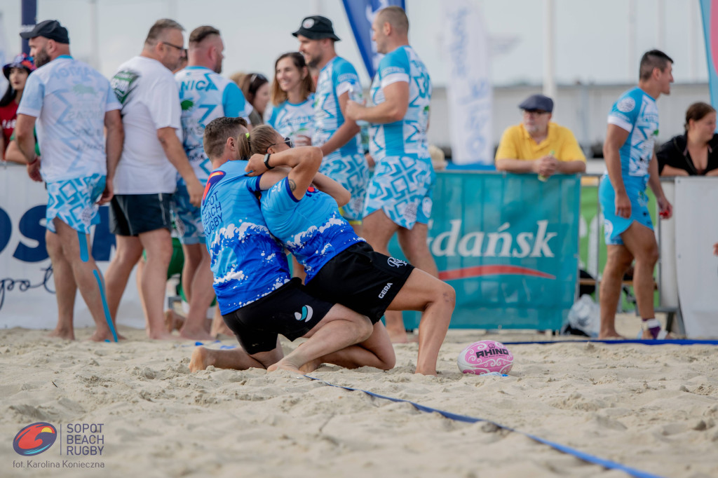 Sopot Beach Rugby 2023 - tłumy kibiców i wielkie sportowe emocje [FOTO]