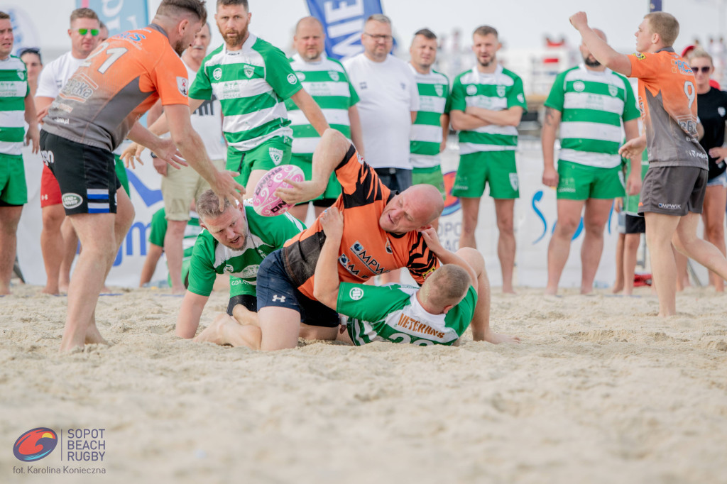 Sopot Beach Rugby 2023 - tłumy kibiców i wielkie sportowe emocje [FOTO]