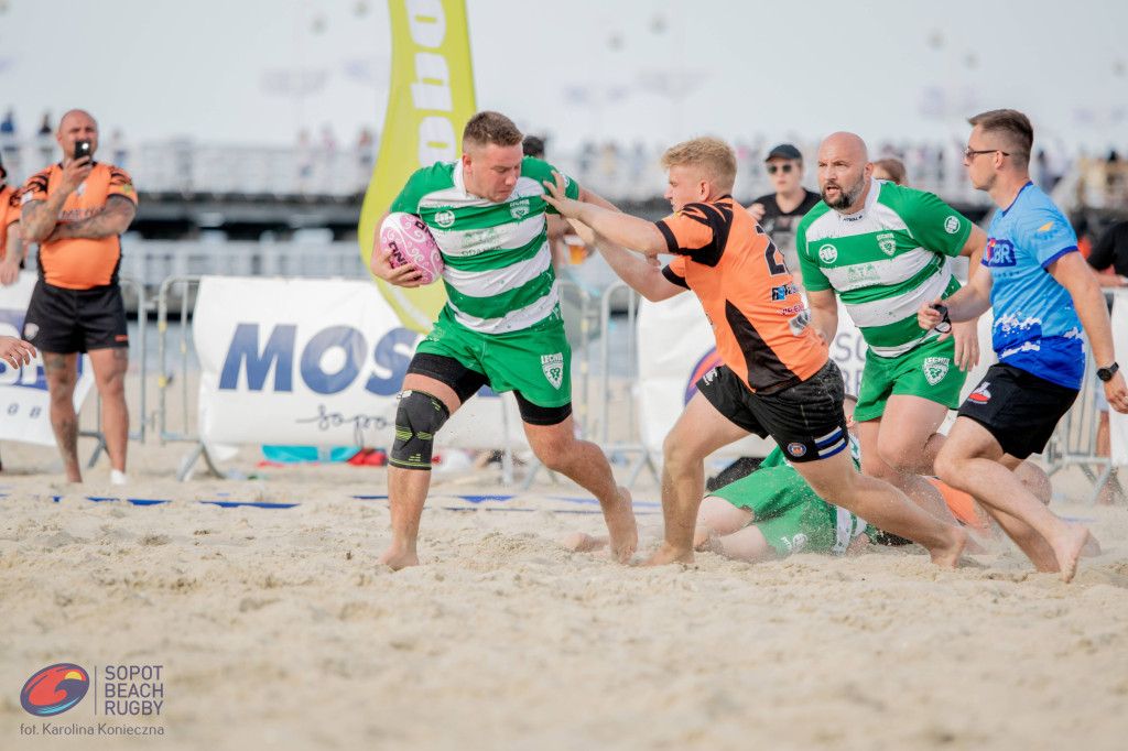 Sopot Beach Rugby 2023 - tłumy kibiców i wielkie sportowe emocje [FOTO]