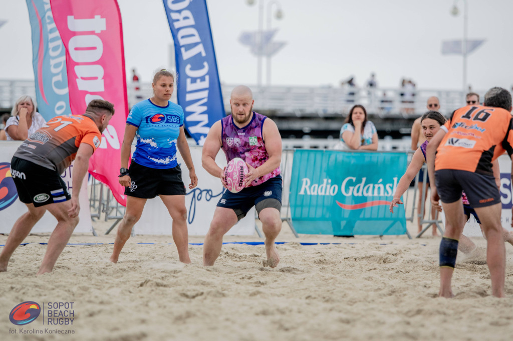 Sopot Beach Rugby 2023 - tłumy kibiców i wielkie sportowe emocje [FOTO]