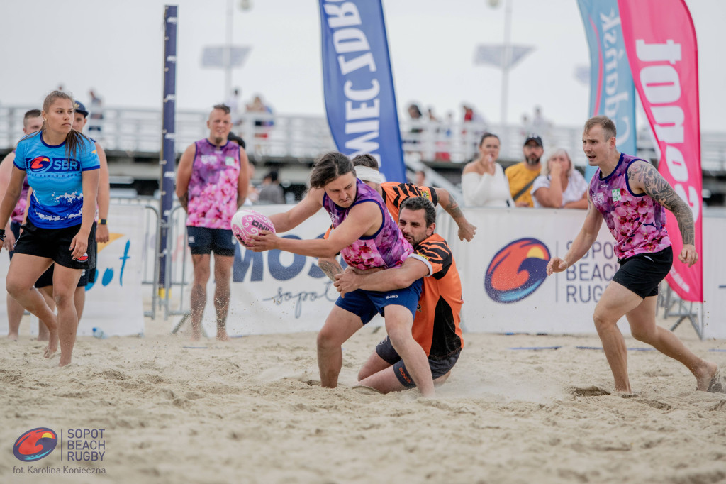 Sopot Beach Rugby 2023 - tłumy kibiców i wielkie sportowe emocje [FOTO]