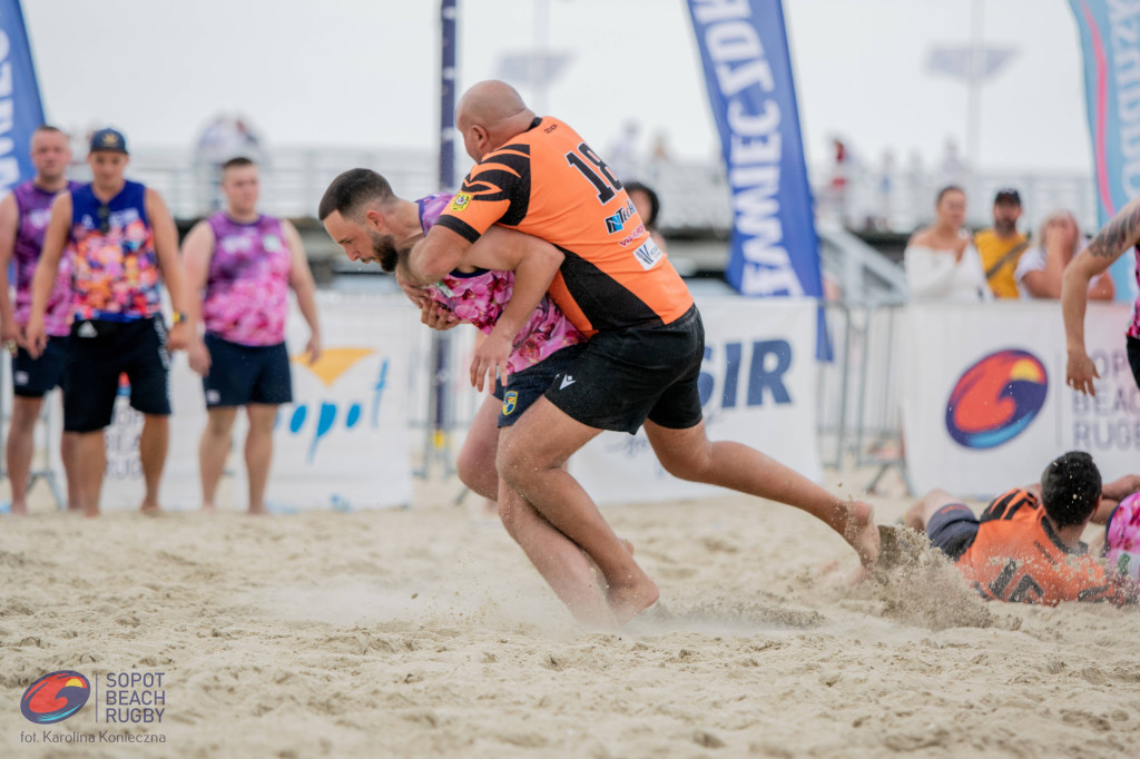 Sopot Beach Rugby 2023 - tłumy kibiców i wielkie sportowe emocje [FOTO]