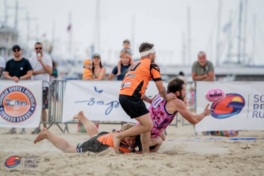 Sopot Beach Rugby 2023 - tłumy kibiców i wielkie sportowe emocje [FOTO]