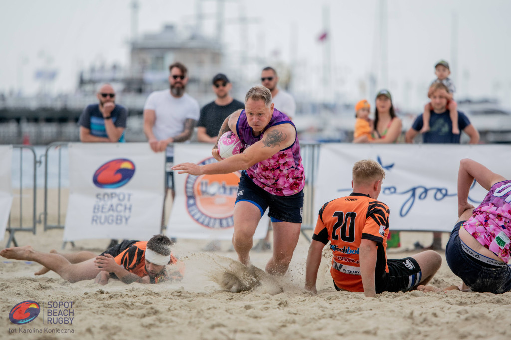 Sopot Beach Rugby 2023 - tłumy kibiców i wielkie sportowe emocje [FOTO]