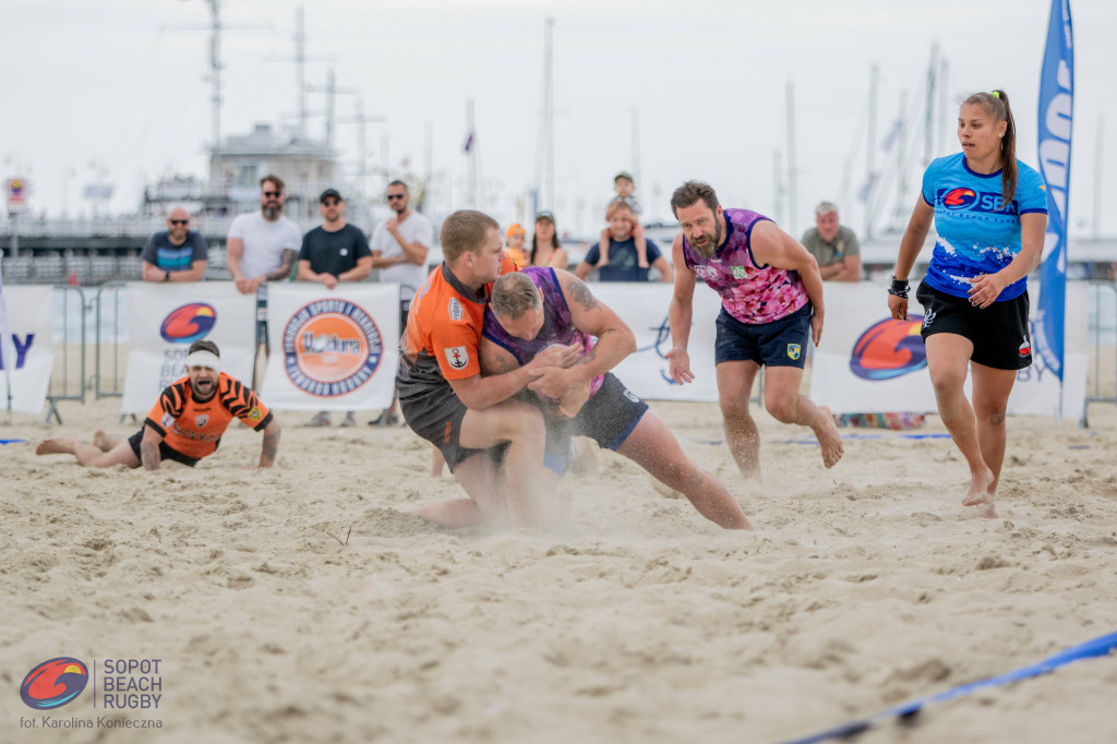 Sopot Beach Rugby 2023 - tłumy kibiców i wielkie sportowe emocje [FOTO]