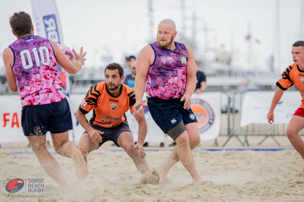 Sopot Beach Rugby 2023 - tłumy kibiców i wielkie sportowe emocje [FOTO]