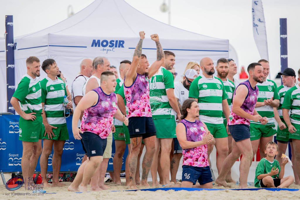 Sopot Beach Rugby 2023 - tłumy kibiców i wielkie sportowe emocje [FOTO]