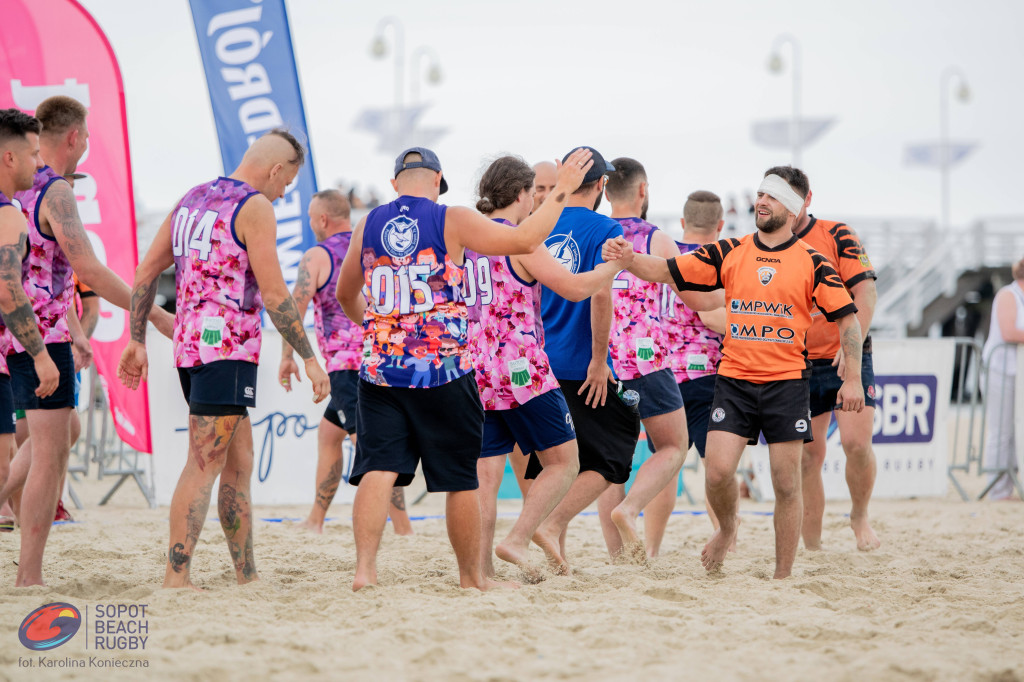 Sopot Beach Rugby 2023 - tłumy kibiców i wielkie sportowe emocje [FOTO]