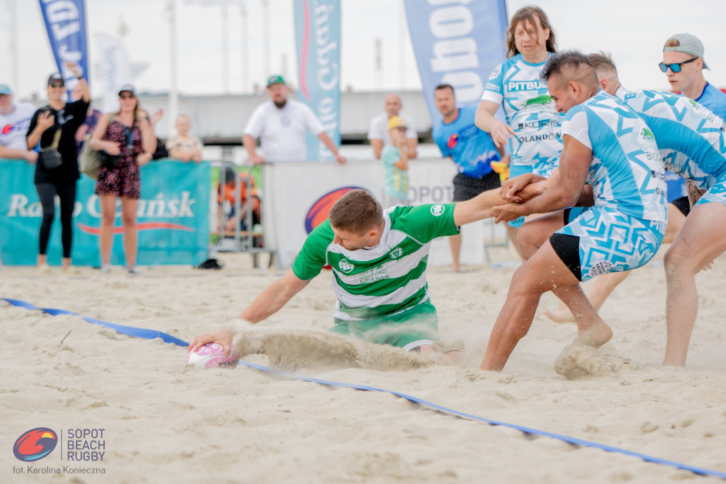 Sopot Beach Rugby 2023 - tłumy kibiców i wielkie sportowe emocje [FOTO]