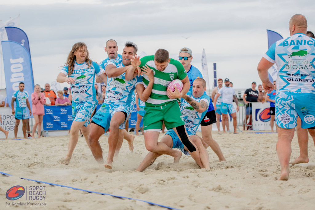 Sopot Beach Rugby 2023 - tłumy kibiców i wielkie sportowe emocje [FOTO]