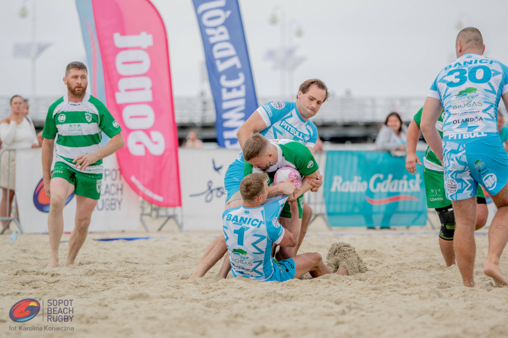 Sopot Beach Rugby 2023 - tłumy kibiców i wielkie sportowe emocje [FOTO]