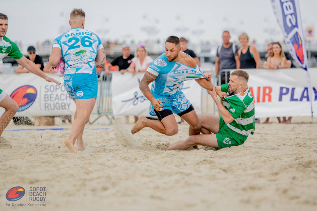 Sopot Beach Rugby 2023 - tłumy kibiców i wielkie sportowe emocje [FOTO]