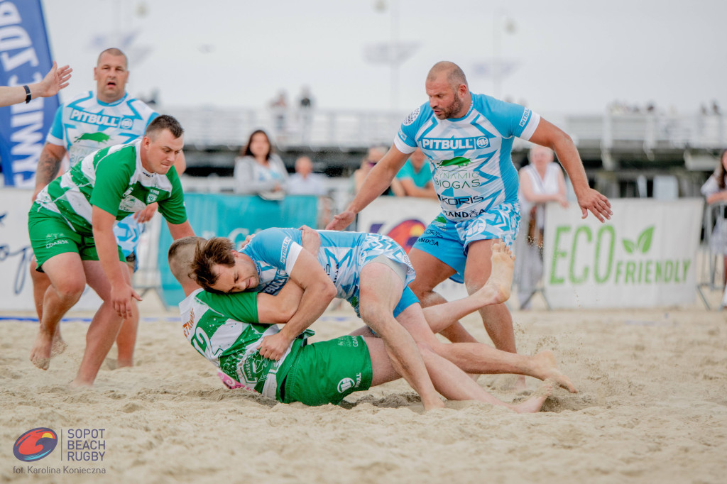 Sopot Beach Rugby 2023 - tłumy kibiców i wielkie sportowe emocje [FOTO]