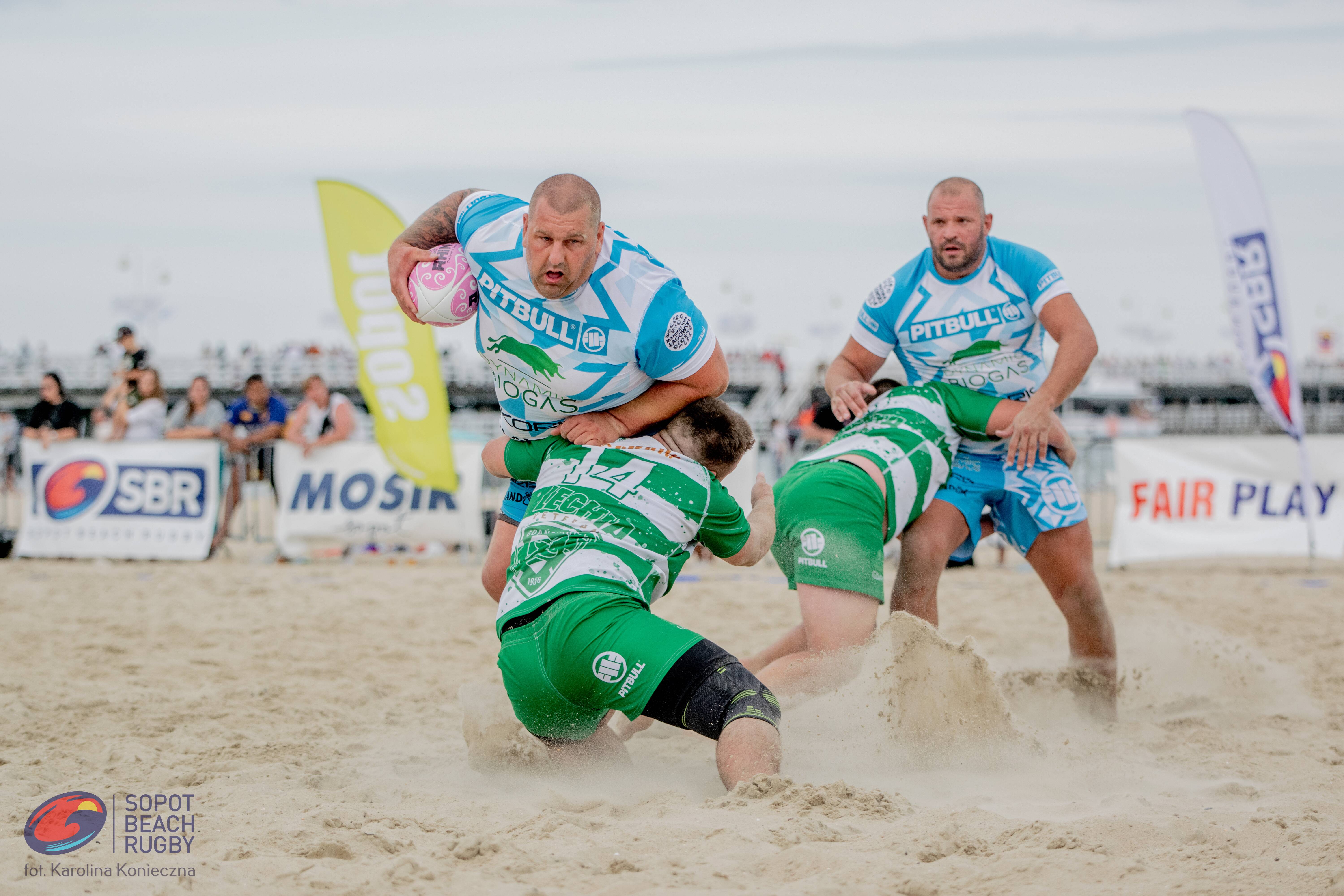 Sopot Beach Rugby 2023 - tłumy kibiców i wielkie sportowe emocje [FOTO]