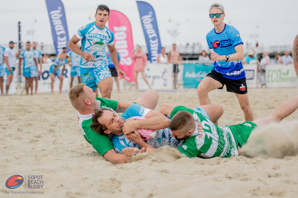 Sopot Beach Rugby 2023 - tłumy kibiców i wielkie sportowe emocje [FOTO]