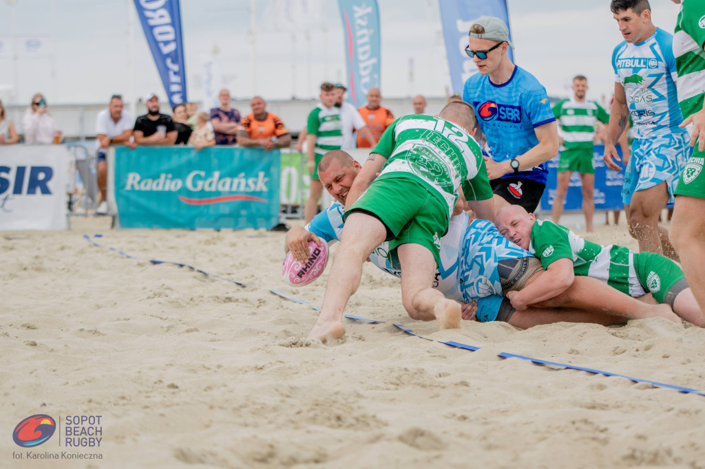 Sopot Beach Rugby 2023 - tłumy kibiców i wielkie sportowe emocje [FOTO]