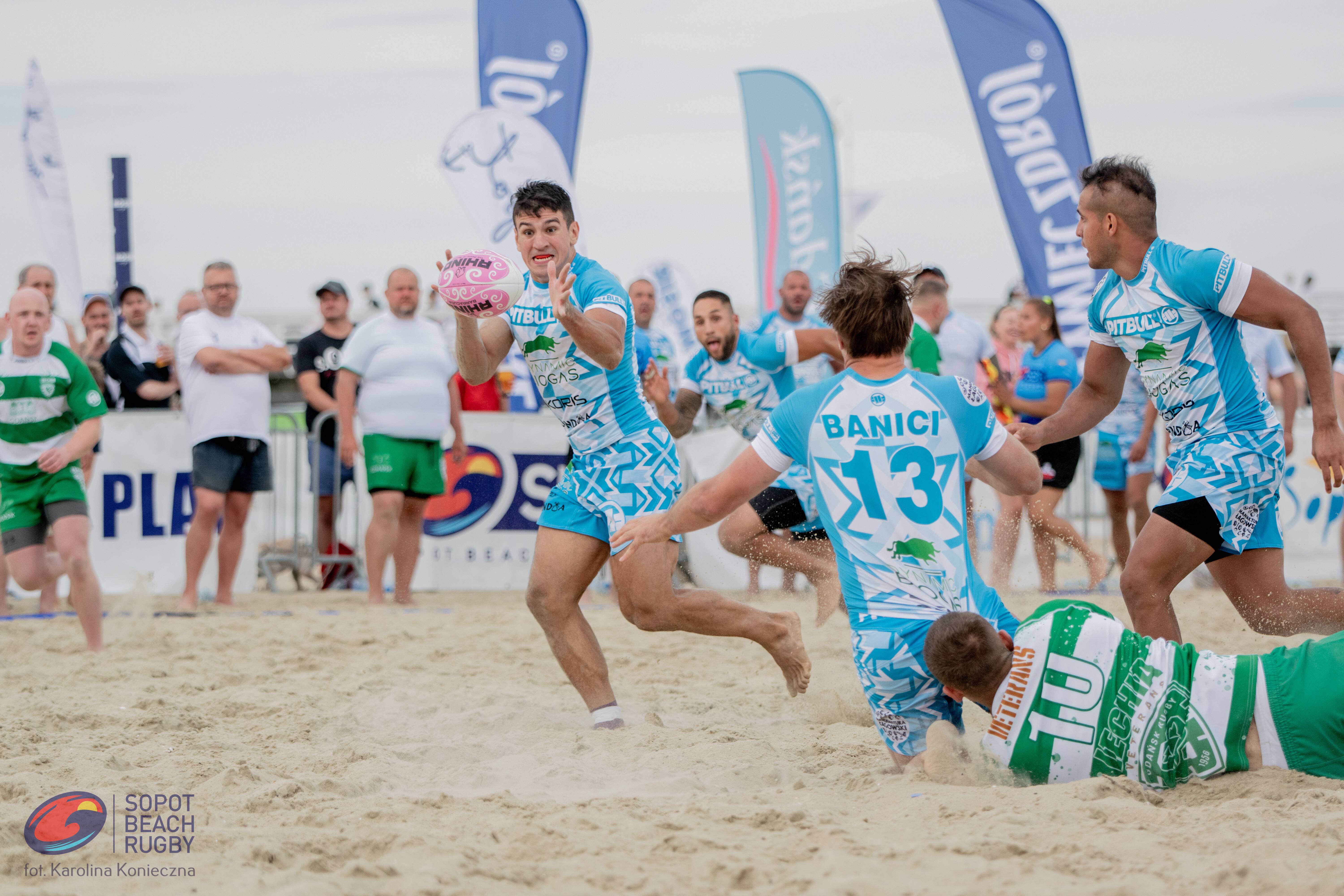 Sopot Beach Rugby 2023 - tłumy kibiców i wielkie sportowe emocje [FOTO]