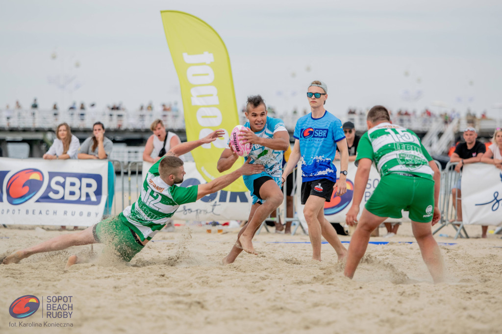 Sopot Beach Rugby 2023 - tłumy kibiców i wielkie sportowe emocje [FOTO]