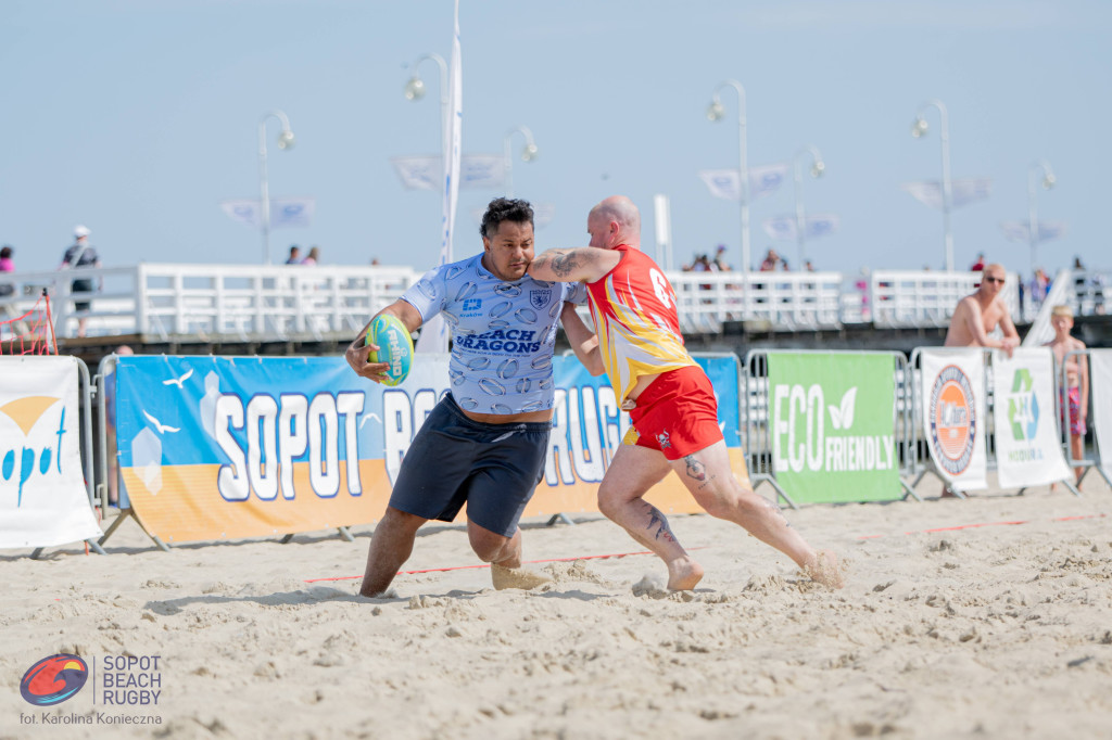 Sopot Beach Rugby 2023 - tłumy kibiców i wielkie sportowe emocje [FOTO]