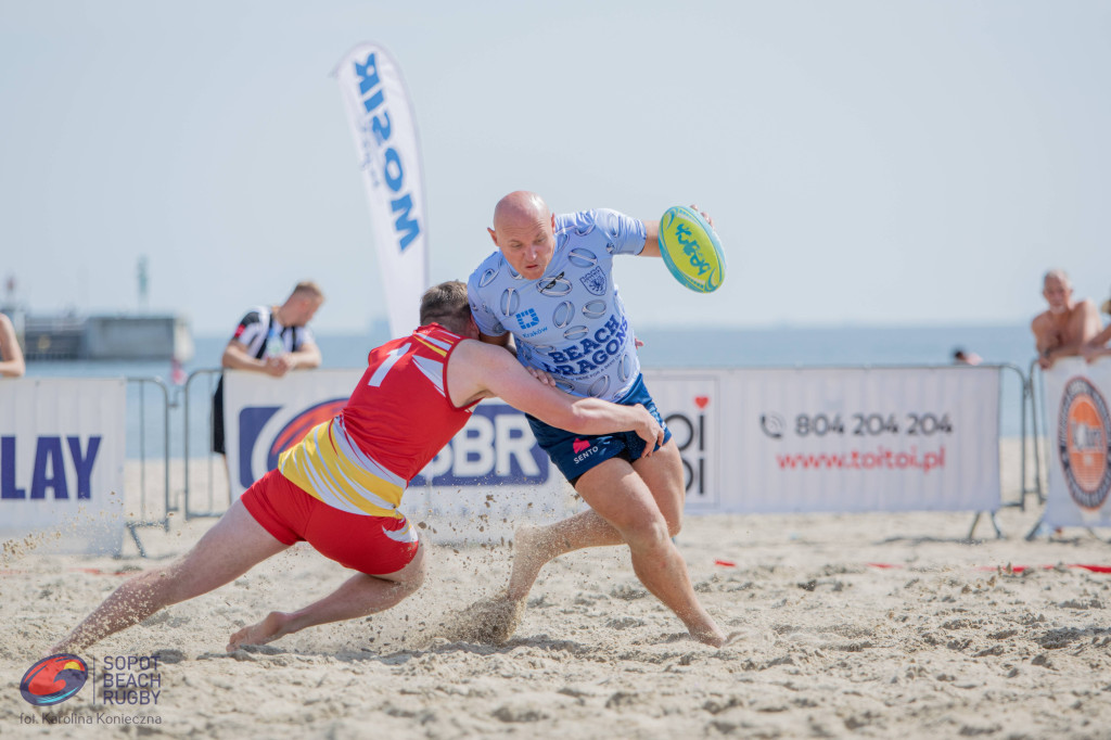 Sopot Beach Rugby 2023 - tłumy kibiców i wielkie sportowe emocje [FOTO]