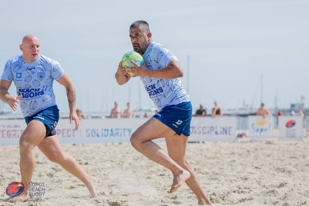 Sopot Beach Rugby 2023 - tłumy kibiców i wielkie sportowe emocje [FOTO]