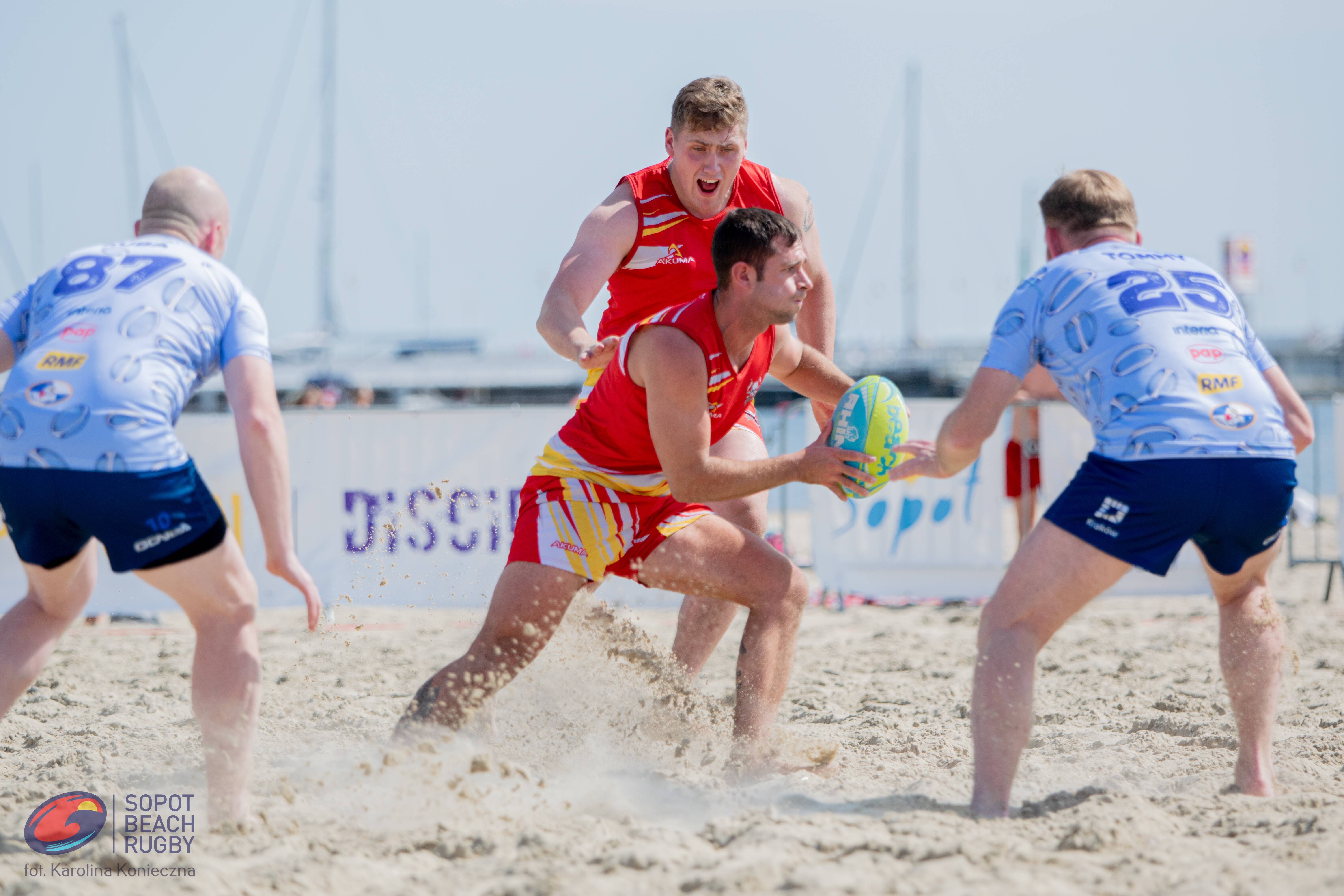 Sopot Beach Rugby 2023 - tłumy kibiców i wielkie sportowe emocje [FOTO]